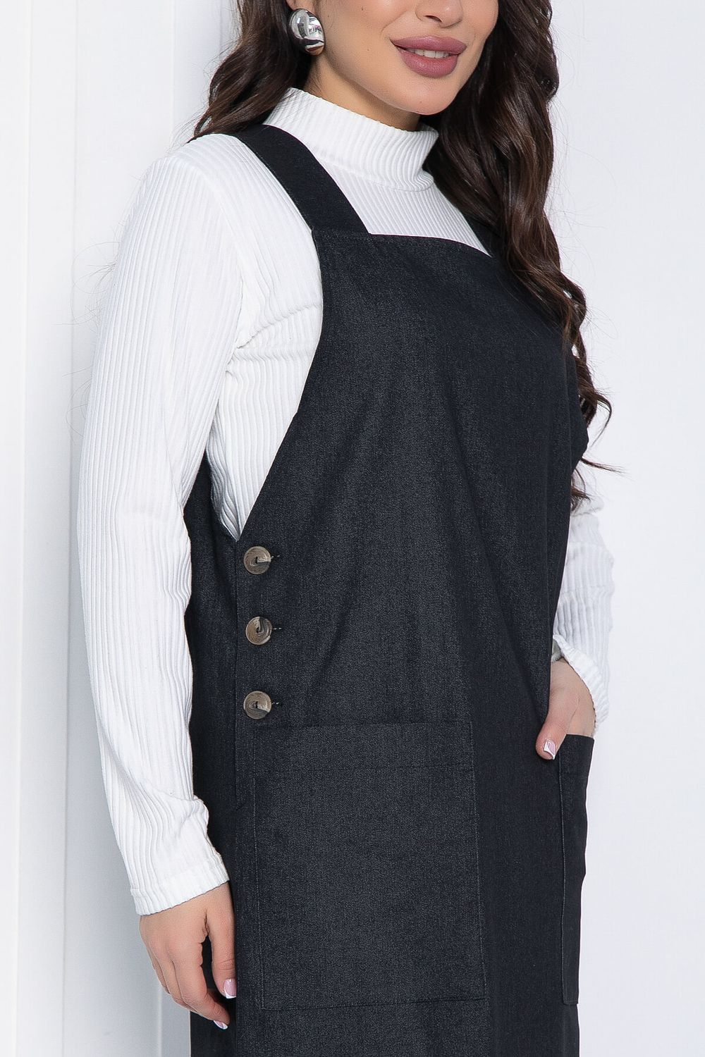 Сарафан Айлин (черный) П12438-2 LT Collection