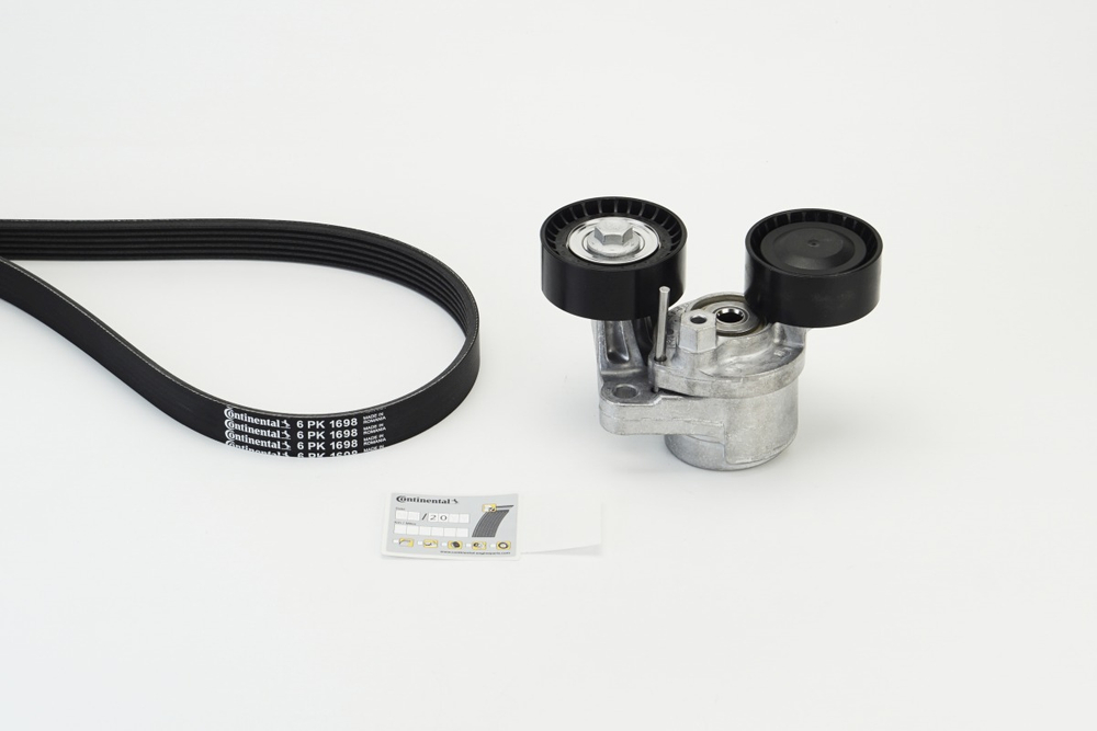 CONTINENTAL CTAM - 6PK1698K1-COT - V-Ribbed Belt Set