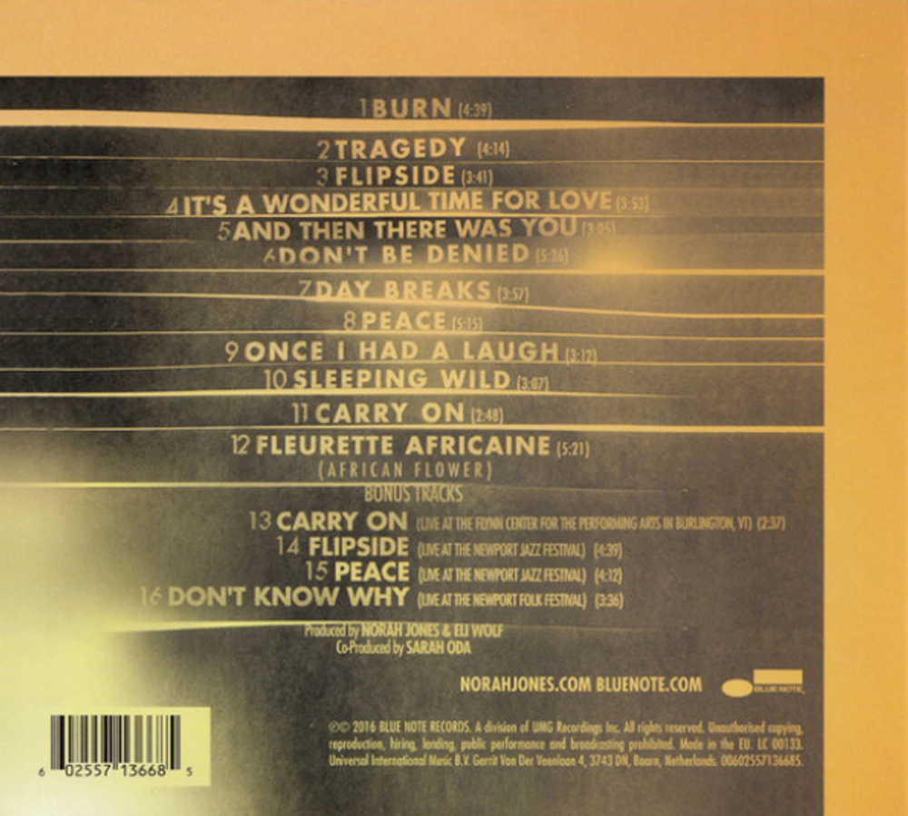 Norah Jones / Day Breaks (Deluxe Edition)(CD)