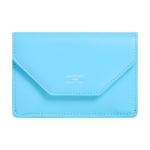 Balenciaga Smooth Calfskin Wallet Mini Women"s Blue