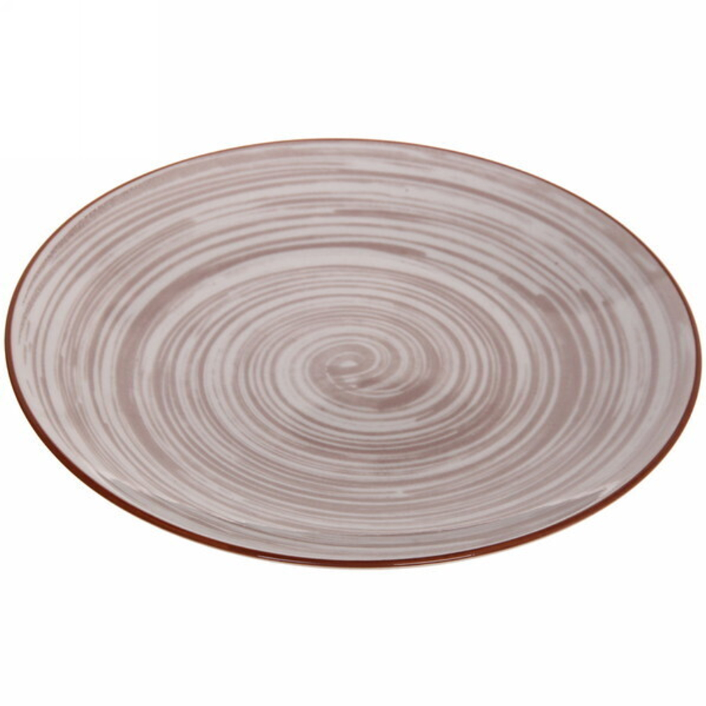 Тарелка керамическая «Тоскана» 19см кремовая