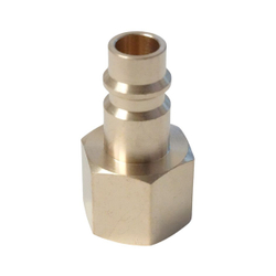 WDK-30PFB Штуцер быстроразъемного соединения  с внутренней резьбой 3/8" BSPT, латунь
