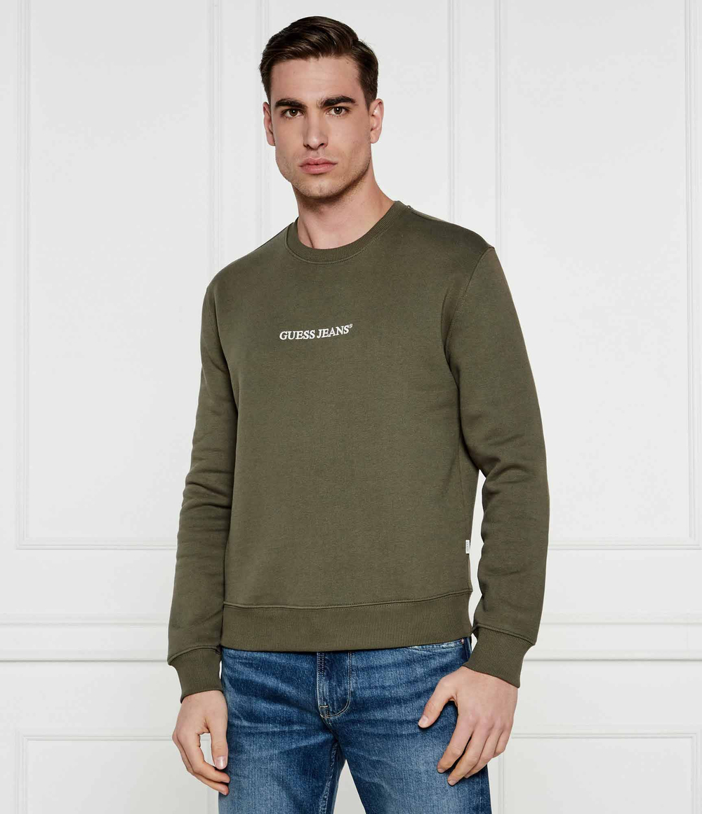 Худые Guess Jeans - оливковый(M4YQ19 K9V31)