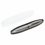 Ручка подарочная шариковая BRAUBERG Opera, СИНЯЯ, корпус серебристый с хромированными деталями, линия письма 0,5 мм, 143486