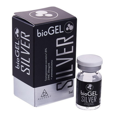 Silver BioGEL | ГК 18 мг/мл + Zn 2% | Жидкие нити