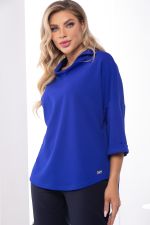 Блуза "Аста" Б7332 (электрик) LT Collection (Акция)
