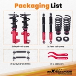 Coilover Suspension Kit подходит для автомобиля Mercedes Benz C-class W203 RWD 01-07