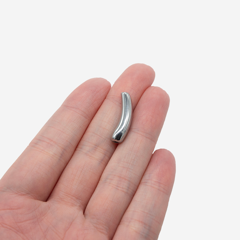 Бусина-разделитель 20,5*6мм, сталь без покрытия