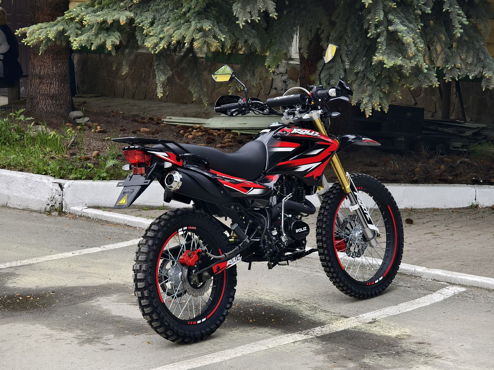 Мотоцикл Roliz SPORT-005 ES (черно-красный)