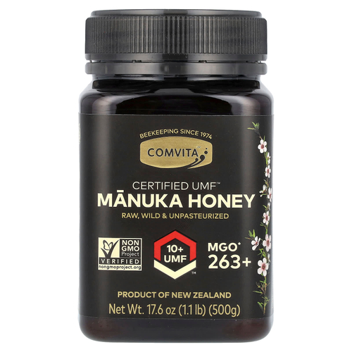 Comvita, мед манука, UMF™ 10+, MGO 263+, 500 г (17,6 унции)