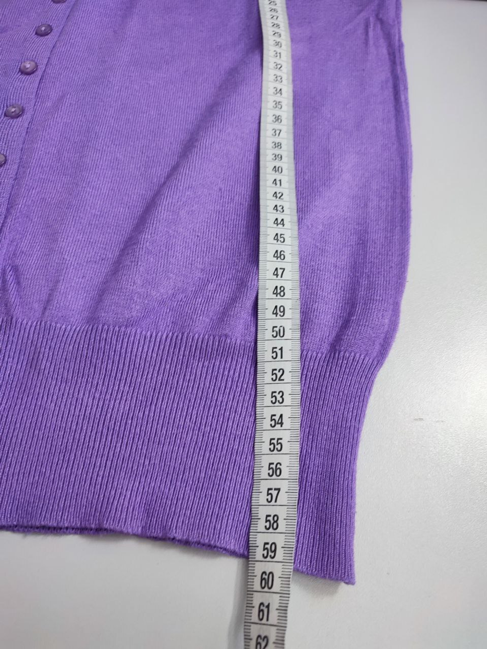 Кардиган на пуговицах 48 размер