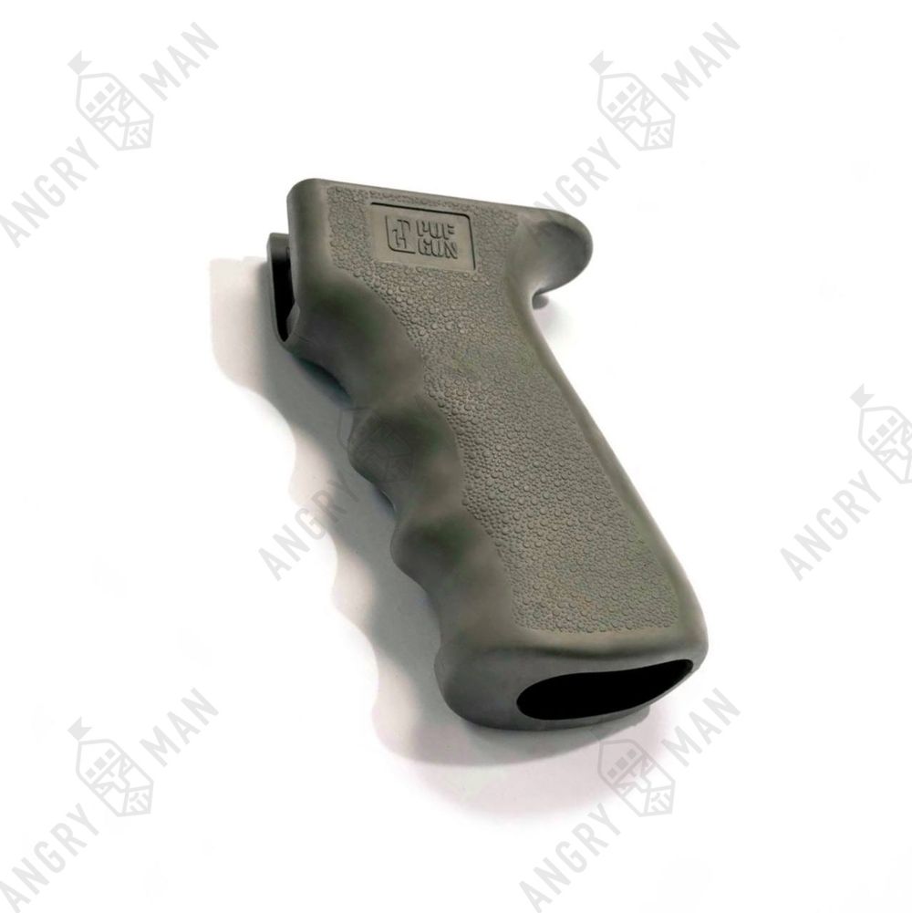 Пистолетная рукоятка с выемкой под пальцы на АК , Pufgun
