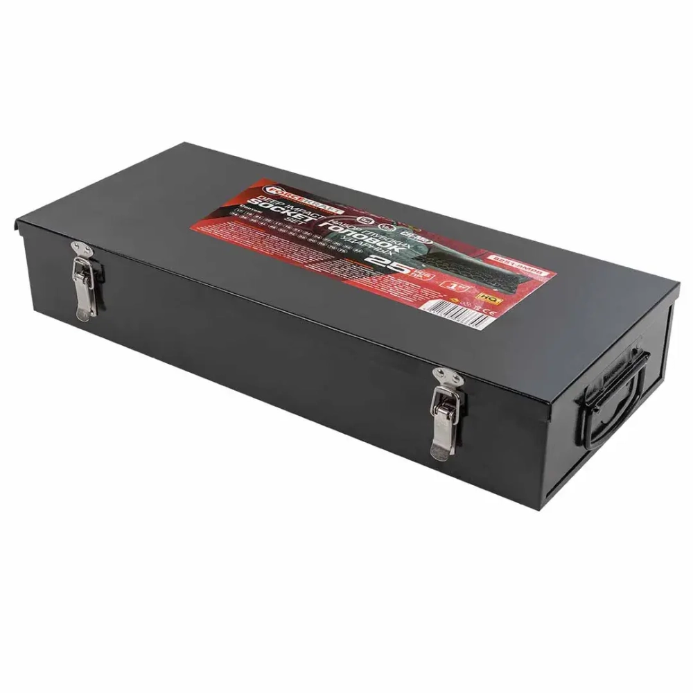 Набор головок ударных глубоких 1''25пр. (12гр.) FORCEKRAFT FK-8251-9MPB