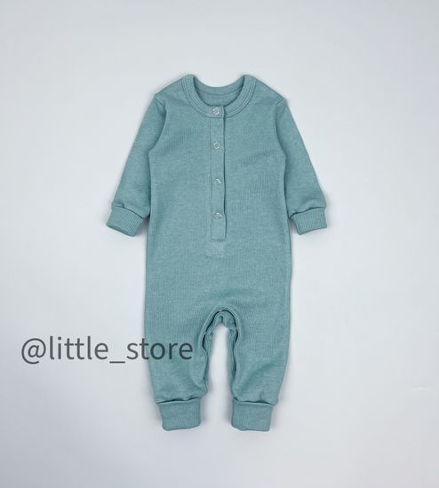 Комбинезон из кашкорсе "Simple" Шалфей