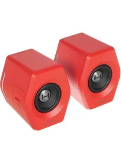 Колонки 2.0 G2000 RED 16 Вт, питание от сети 220В