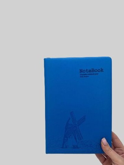 Блокнот 112 л. В5 25*17,5 см лин. ярко голубой  (7674-4)