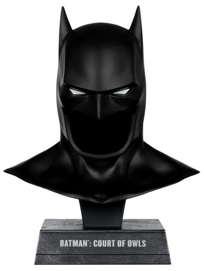 Фигурка McFarlane Маска Бэтмена 1:3 DC (Court of Owls) Batman Cowl 18см 79385 / фигурка по мотивам вселенной "DC", Бэтмен