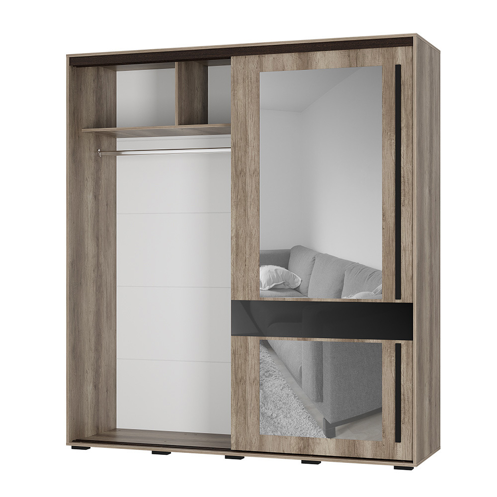 Шкаф-купе Крафт-8, Дуб Каньон