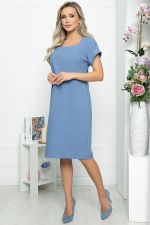 Платье "Джустина" (джинс) П5410 LT Collection (Акция)
