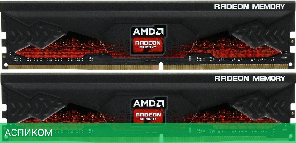 Оперативная память AMD Radeon R9 Gamer Series 2x16GB DDR4 PC4-25600 (R9S432G3206U2K)