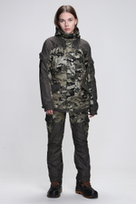 Демисезонный женский костюм Onerus Горный -5 (Алова, флис) Бежевый