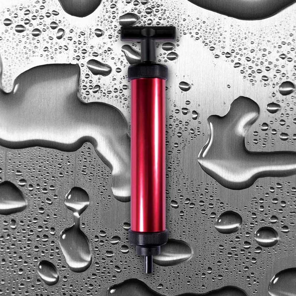 Красный насос-помпа для колб RENEGADE INTENSITY PUMP