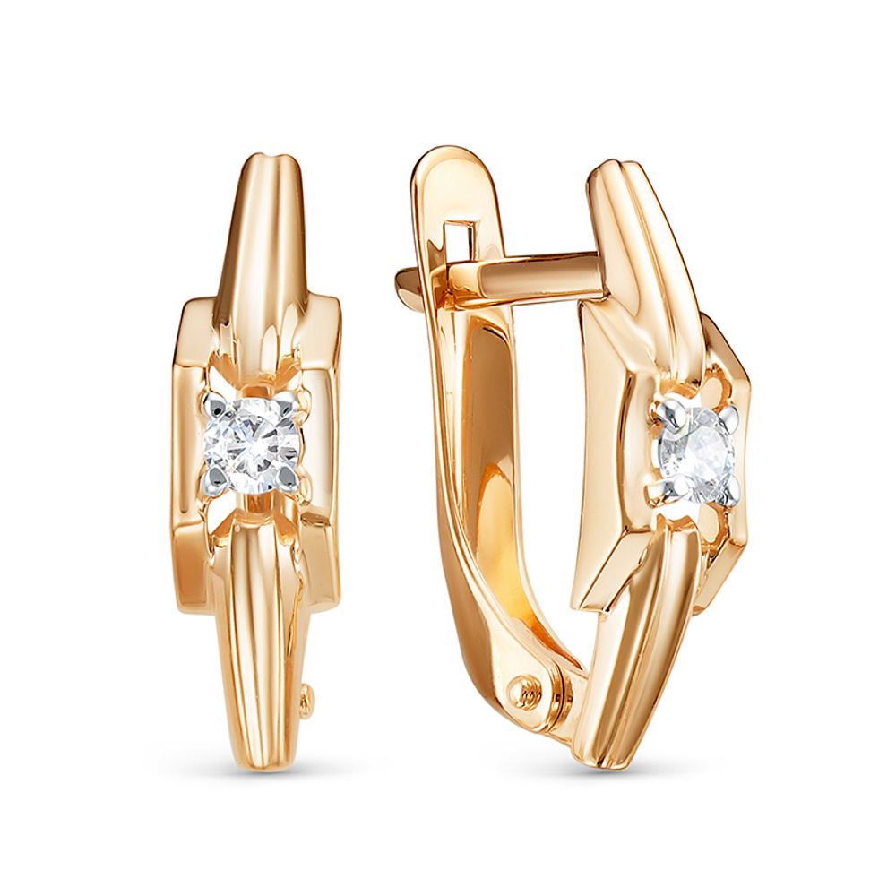 Серьги из золота 585 пробы