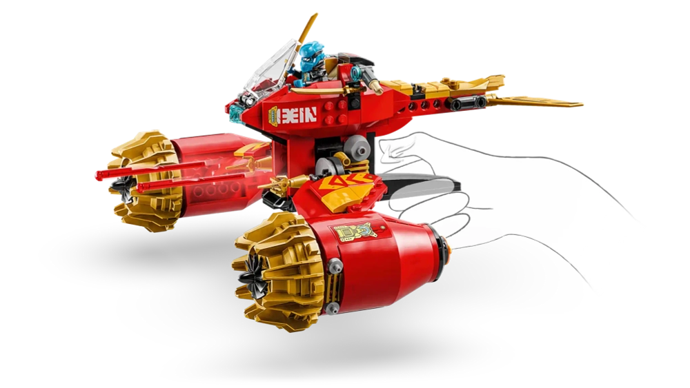 Конструктор LEGO Ninjago 71830 Боевой робот Кая Всадник бури