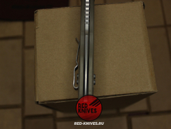 Нож Microtech Stitch Ram-Lok FP V.2025 - рукоять светлый G10, клинок серый, плейн заточка