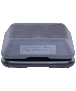 Степ-платформа быстросборная SP-401 40х40х30 см, квадратная, обрезиненная, 5-ти уровневая