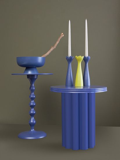 Столик приставной fluid, D38 см, сумерки