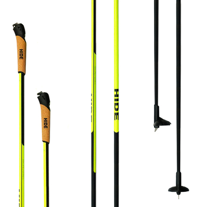 Лыжные палки HIDE Carbon без темляков, SPC24
