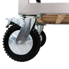 Керамический угольный гриль Monolith Two.55, 43 см на тележке Monolith Buggy
