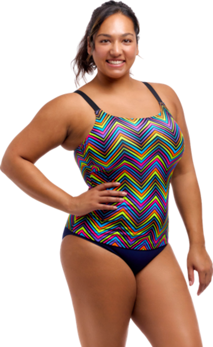 Купальник FUNKITA с поддержкой Up Down (Scoop Neck Tankini Top & Brief)