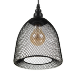Светильник "Плетение" 1х40Вт E27 черный 19х19х120 см.