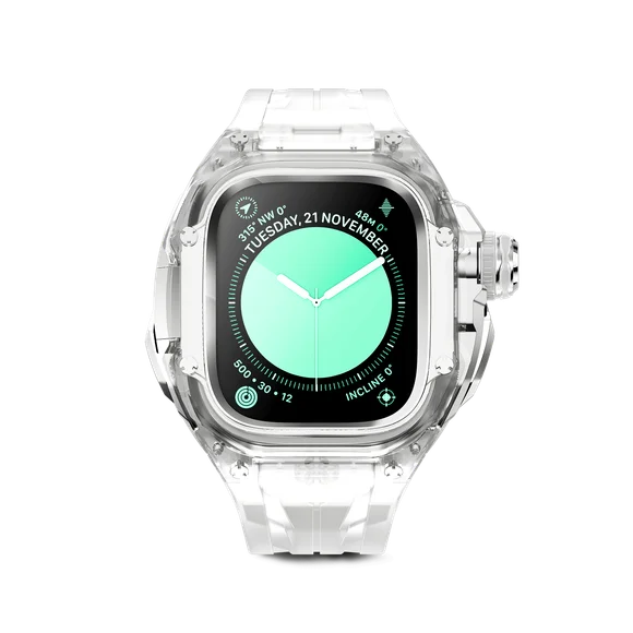 Корпус для Apple Watch - RSTRIII49 - CRYSTAL STEEL