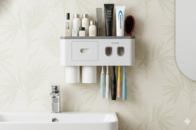 Семейный органайзер: Полный порядок на раковине