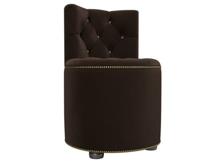 Пуф Саваж, Коричневый, Микровельвет, 29298