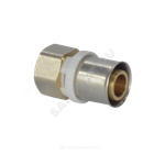 Муфта МП латунь никель пресс Дн 16х1/2" ВР ГОСТ 32415-2013 8002 Aquasfera 8002-01