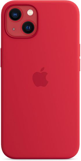 Чехол Apple Silicone Case with MagSafe for iPhone 13, (PRODUCT)RED