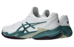 Мужские кроссовки теннисные Asics Court FF 3 - white/foggy teal