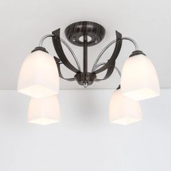 Citilux Крокус CL128141 Люстра потолочная Венге Хром