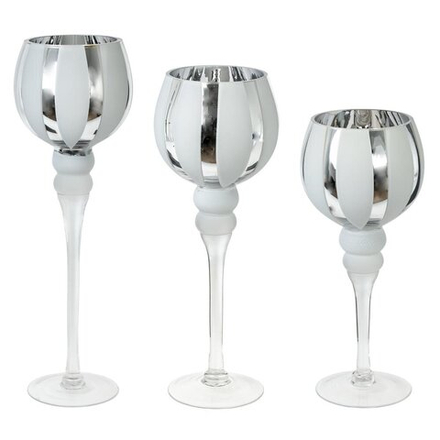 GAEM Набор из 3-х подсвечников, L33 W16 H46 см