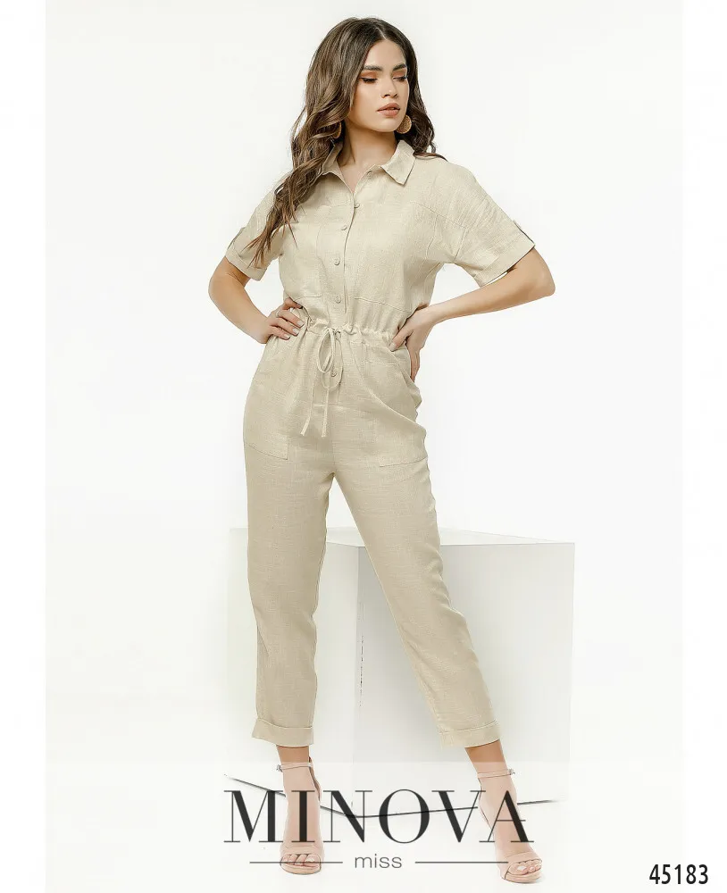 Комбинезон 2176-бежевый Minova