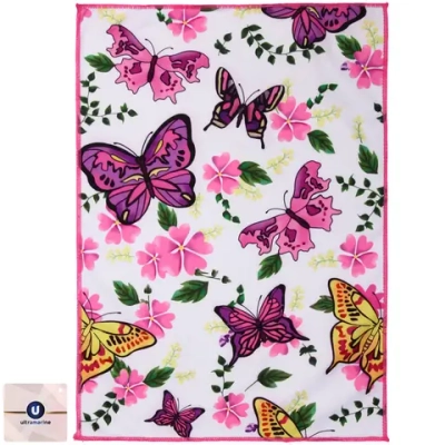 Полотенце кухонное «Summer - Бабочки» 40*57 см, микрофибра 200 гр/м2