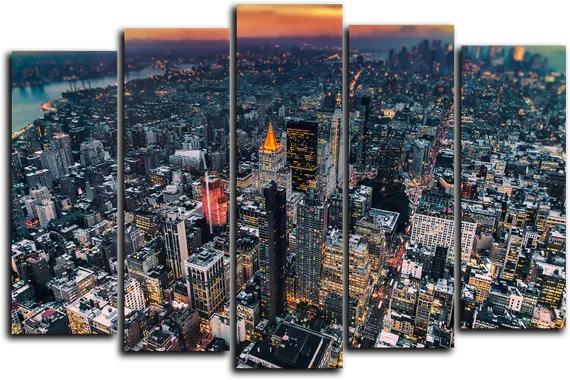 Модульная картина "Манхэттен"