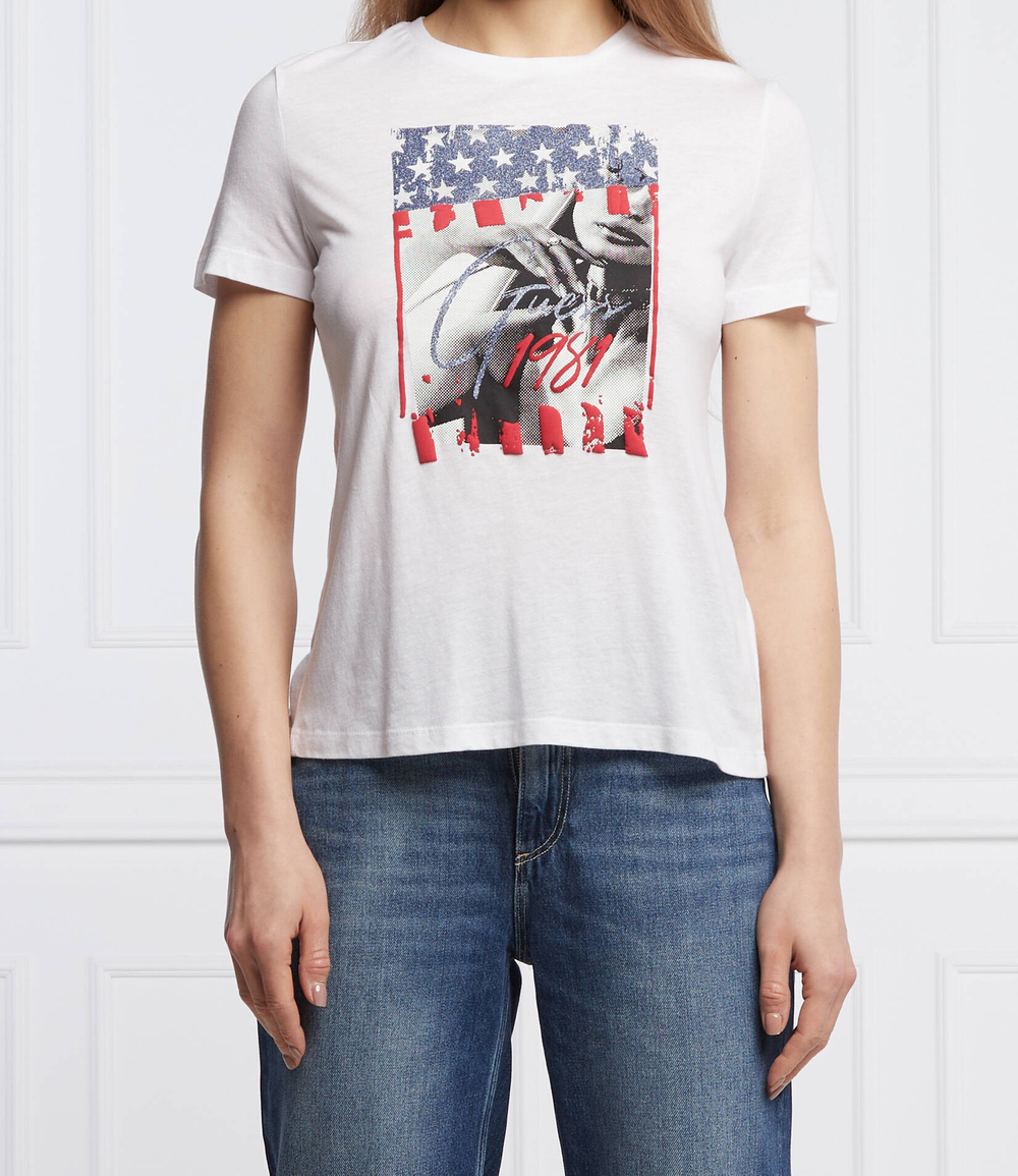 футболка janette GUESS - белый(W2GI00 K9SN1)