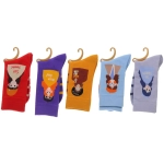 Носки женские «ARTE - Девушка» с рисунком, микс