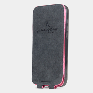 Чехол iPhone 16 Pro Max натуральная кожа аллигатора, розового цвета