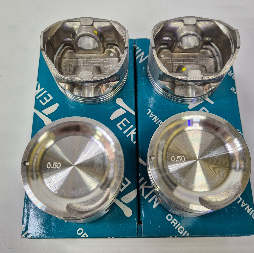 Поршни HYUNDAI G4HE 1.0 12V  +0.50 Teikin с кольцами TP